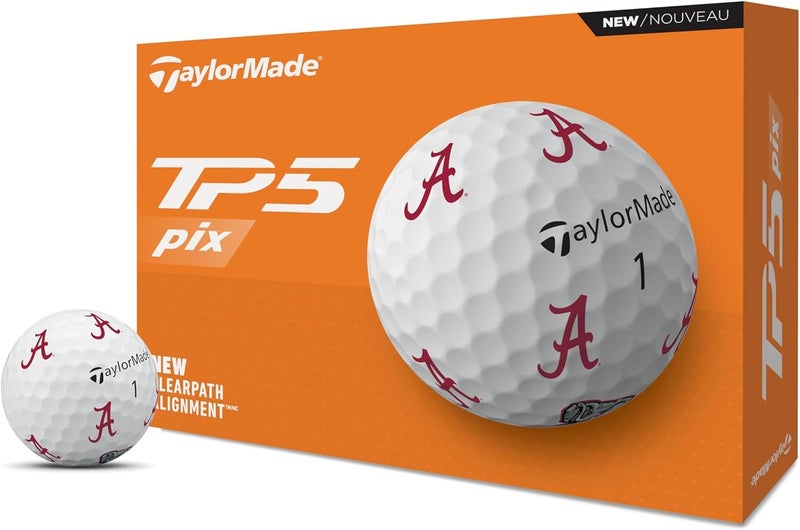TaylorMade Golf 2024 TP5 PIX ONE Dozen Golf Balls - Image 1